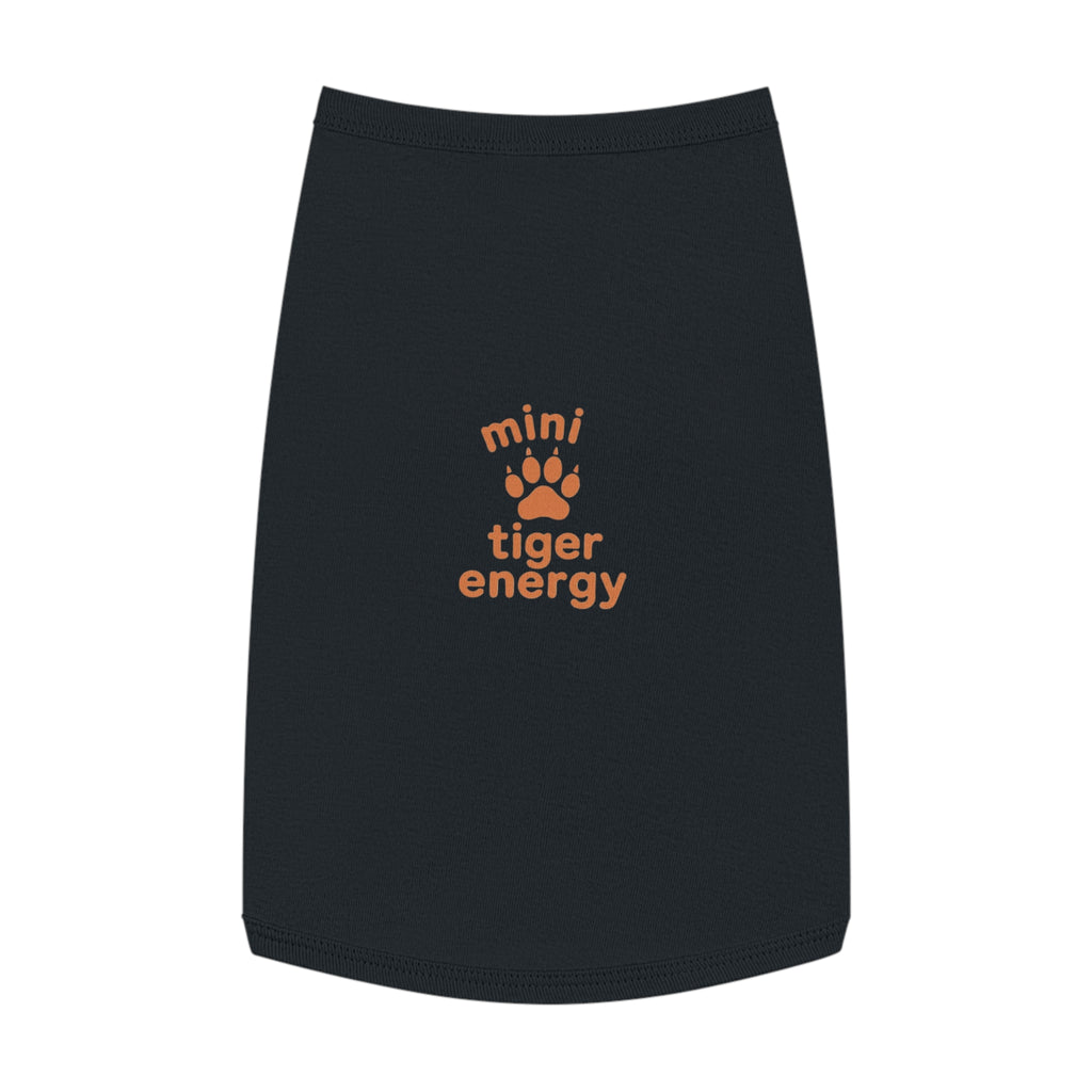 Pet Tank Top - Mini Tiger Energy Design