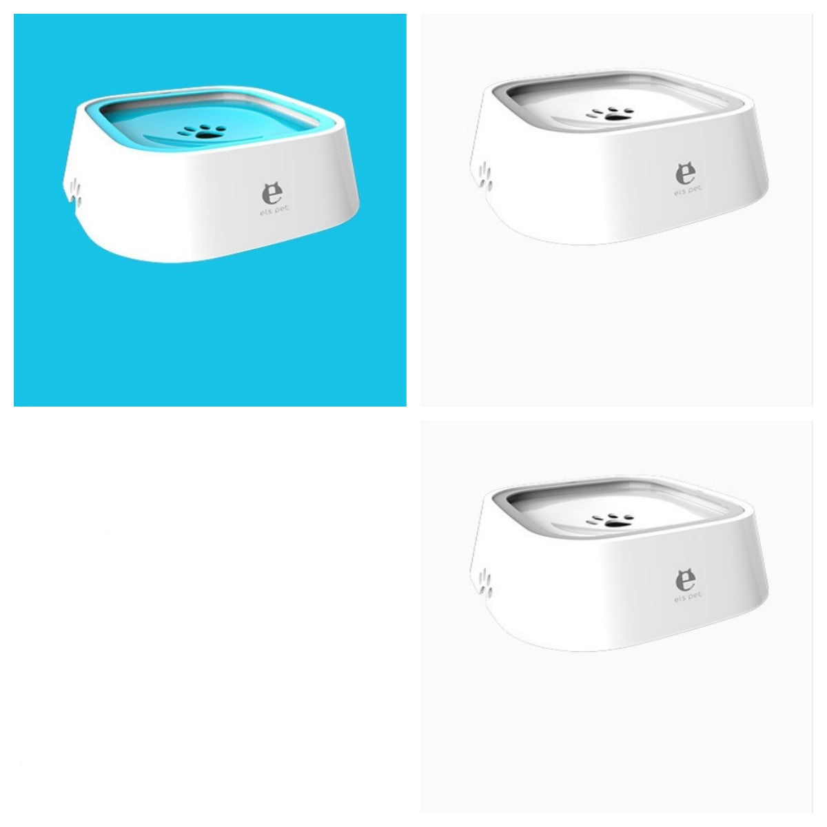 1.5L Pet Water Bowl Anti-Overflow