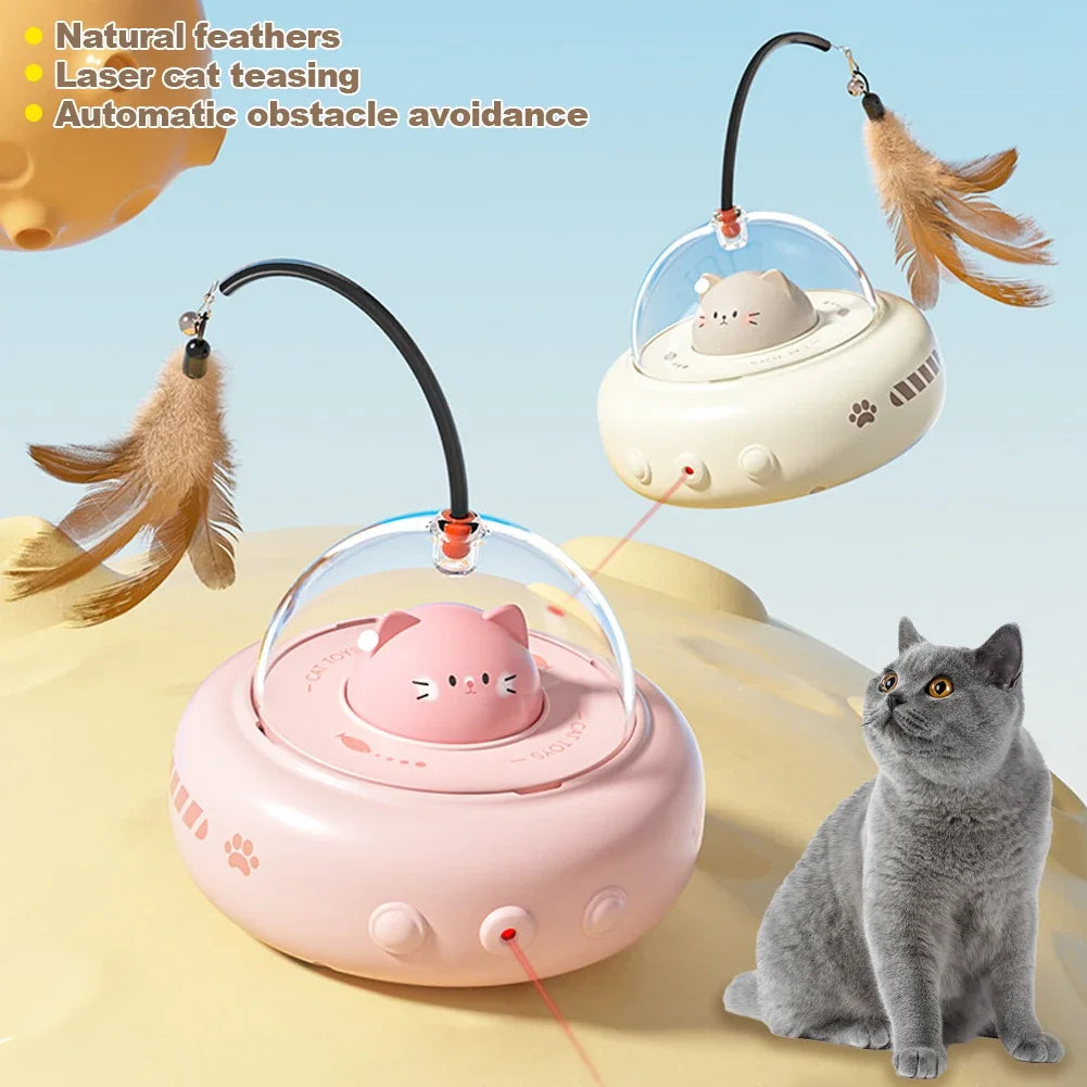 Smart Electric Teaser UFO Cat Toy