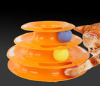 Four-Layer Ball Track Cat Toy