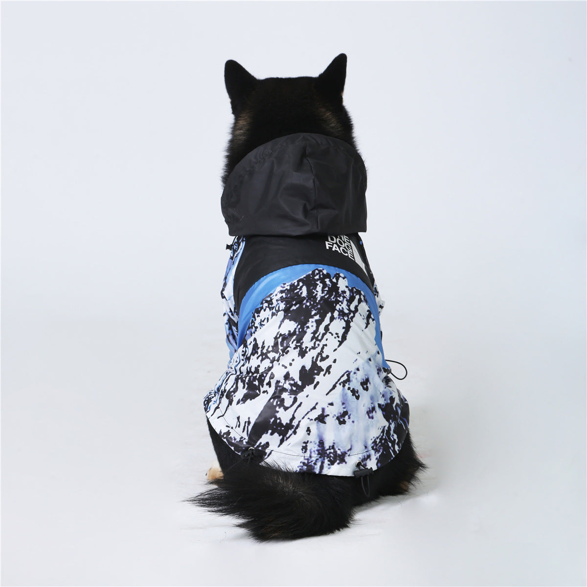 Windproof & Rainproof Dog Jacket – Large Dog Pet Shell Raincoat