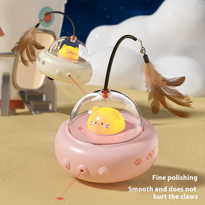 Smart Electric Teaser UFO Cat Toy