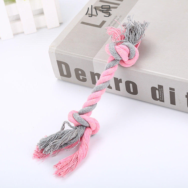 Bite-resistant cotton rope dog toy