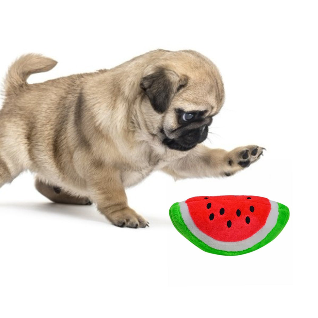 Gooddog Plush Fruit Dog Toy