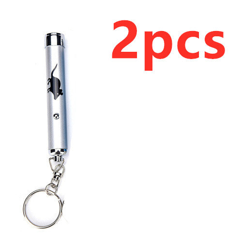 LED Laser Pen Cat Toy With Bright Animation