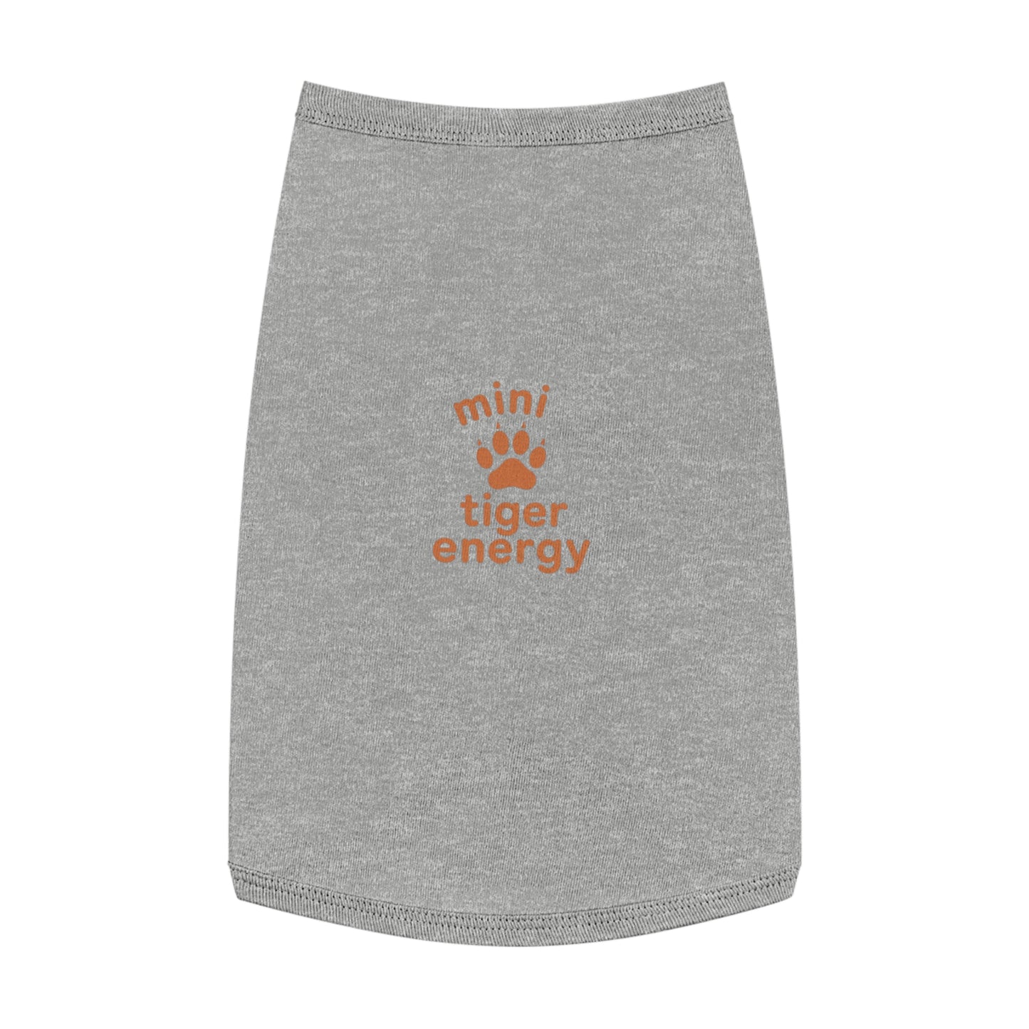 Pet Tank Top - Mini Tiger Energy Design