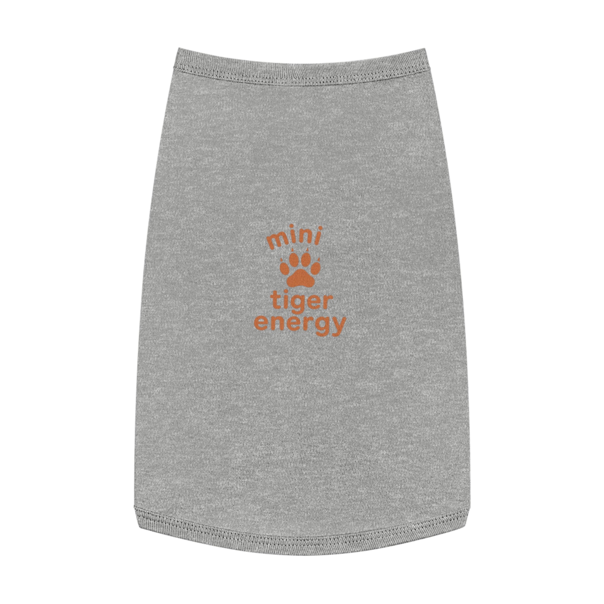 Pet Tank Top - Mini Tiger Energy Design