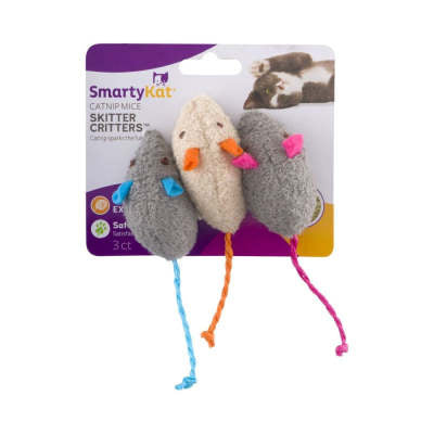 Plush Mouse Catnip Toy