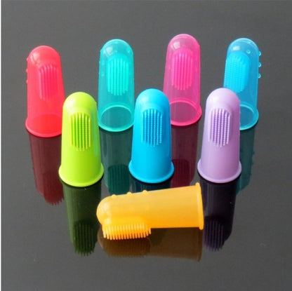 Super Soft Pet Finger Toothbrush Dental Care for Cats & Dogs