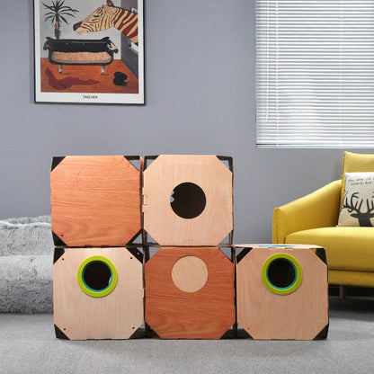 ToyTigris DIY Multipurpose Cat Hiding Box