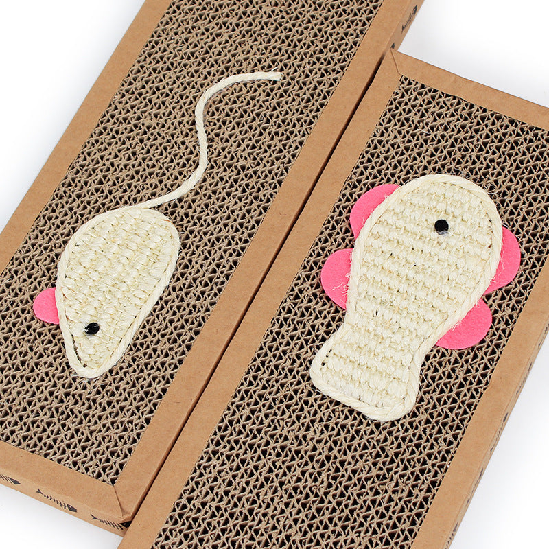 ToyTigris Sisal Cat Scratching Board