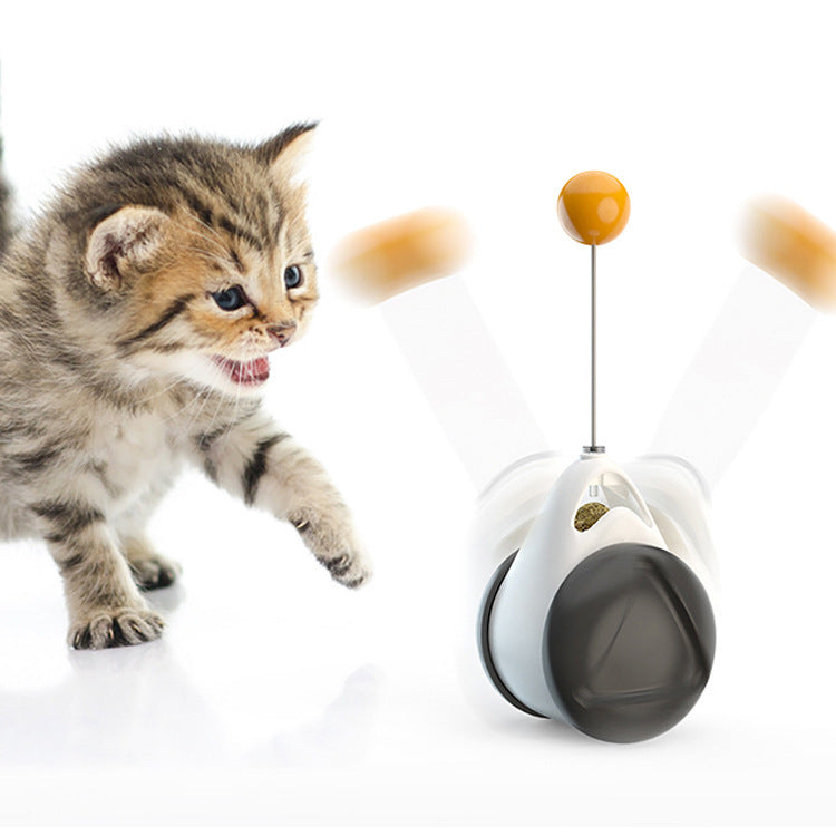 ToyTigris Balance Swinging Car Cat Toy