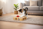 Peek-a-Prize Cat Puzzle Toy Box