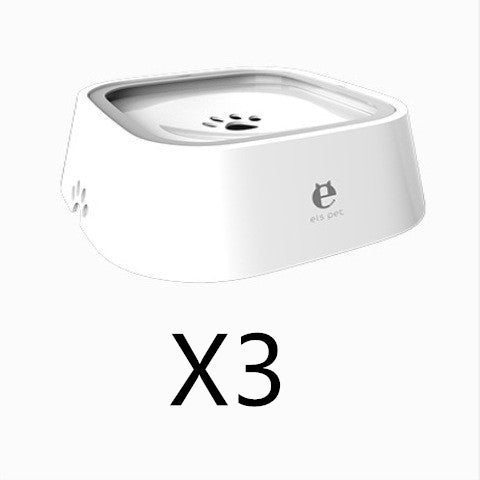 1.5L Pet Water Bowl Anti-Overflow