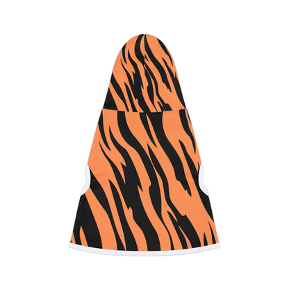 Pet Hoodie - Tiger Stripes Design