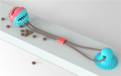 Suction Cup Bite Dog Toy