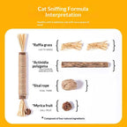ToyTigris Natural Sisal Catnip Dental Stick