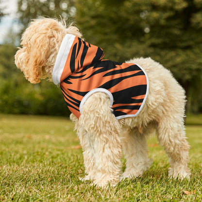 Pet Hoodie - Tiger Stripes Design