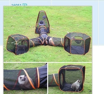 Folding Cat Playpen – Outdoor Game Fence