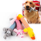 ToyTigris Plush Squeaky Animal Toy for Dogs