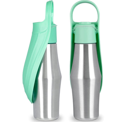 Soft Silicone Portable Dog Water Bottle