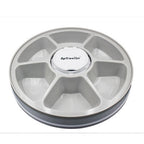 Automatic Six-Meal Pet Feeder Timer with Music Reminder for Cats & Dogs