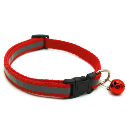 Reflective Cat Collar with Bell