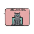 Cat-Themed Laptop Sleeve, Cute Cat Gift, Work From Home Essential, Cat Lover Accessory, Funny Tech Case, Quirky Laptop Cover