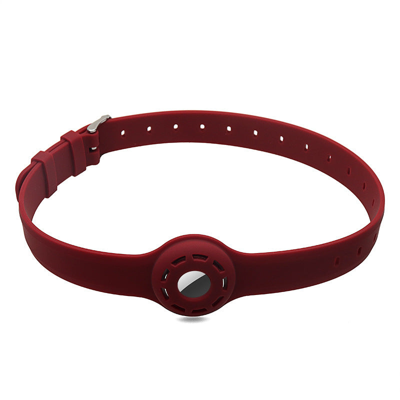 Silicone Airtag Pet Collar Holder – Anti-Lost Tracker Case for Dogs & Cats