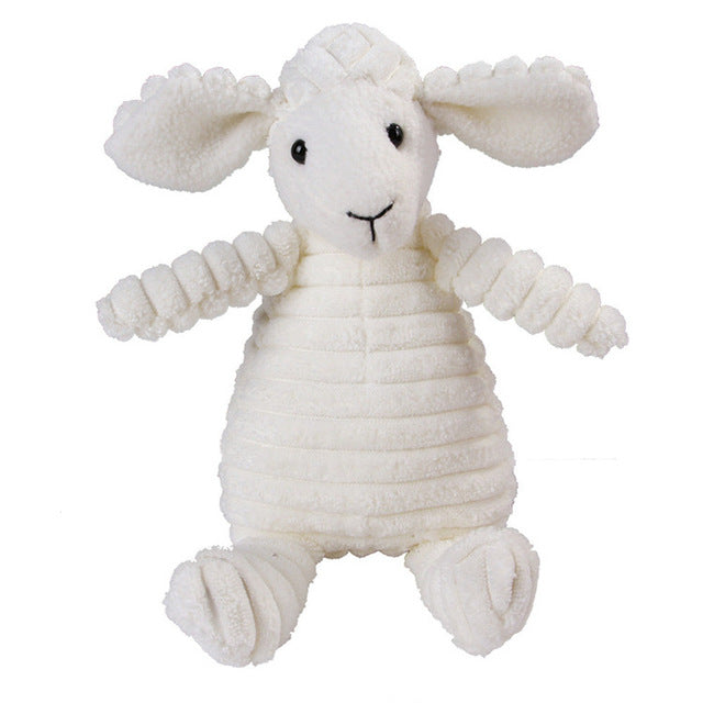 Teeth Cleaning Animal Plush Dog Toy