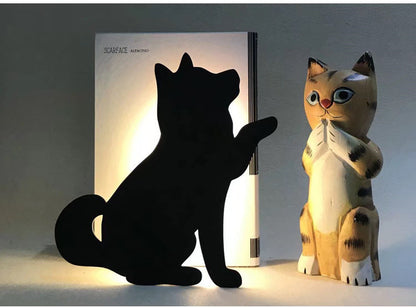 LED Cat & Dog Shadow Night Light