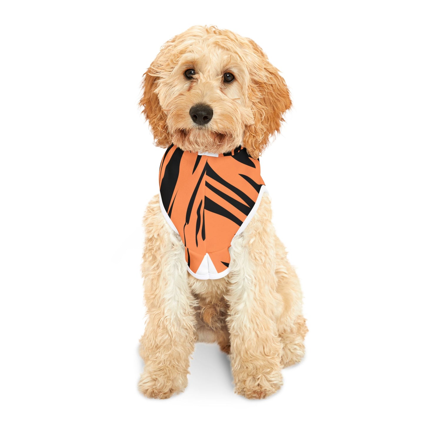 Pet Hoodie - Tiger Stripes Design