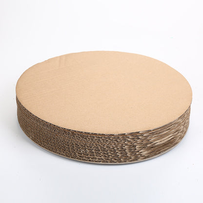 Corrugated Scratch Board Cat Toy – Durable Cat Scratcher with Bell