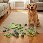 Cotton Rope Knot Dog Toy Set
