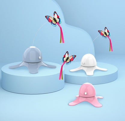 Flying Butterfly Cat Toy