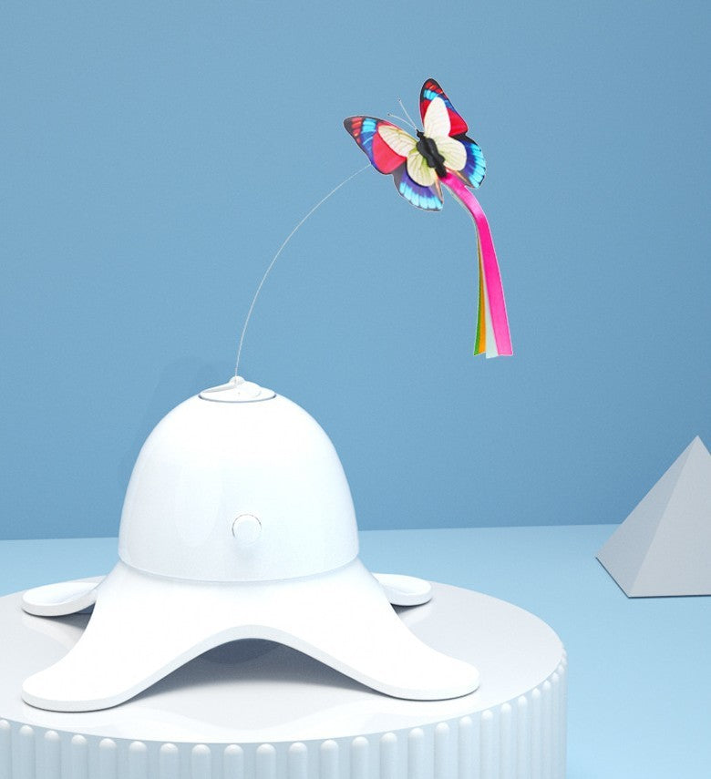 Flying Butterfly Cat Toy