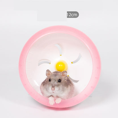 Hamster running wheel hamster cage large runner golden silk bear sports ball