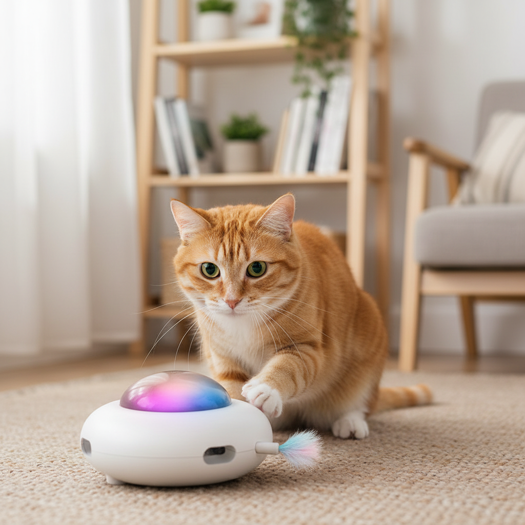 Automatic UFO Cat Toy - Smart Motion Teaser