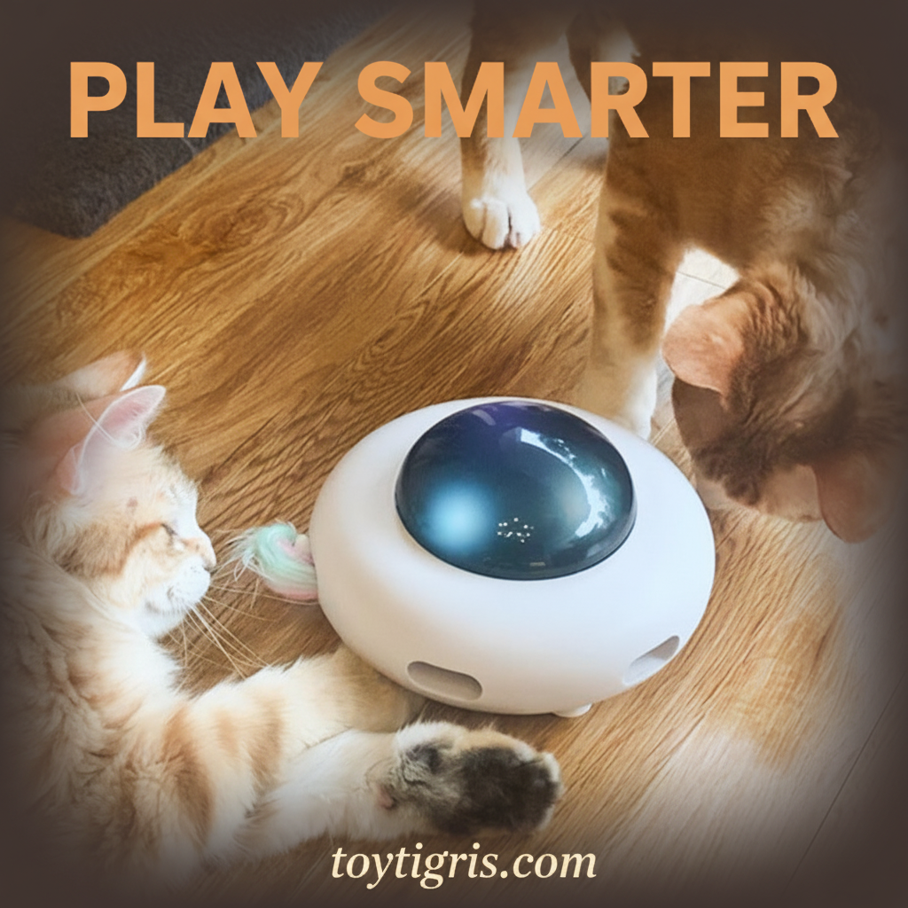 Automatic UFO Cat Toy - Smart Motion Teaser