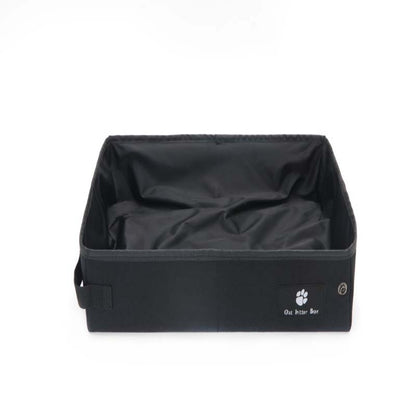 Portable Folding Cat Litter Box Waterproof Travel Pet Toilet
