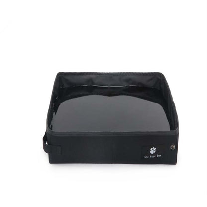 Portable Folding Cat Litter Box Waterproof Travel Pet Toilet
