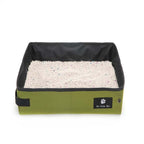 Portable Folding Cat Litter Box Waterproof Travel Pet Toilet