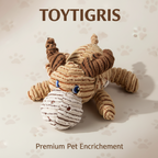 ToyTigris Plush Squeaky Pet Toy