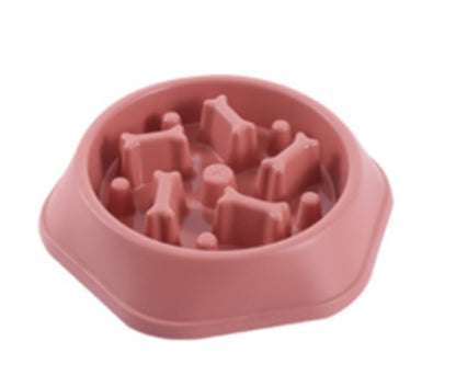 Home Style Bone Slow Feed Dog Bowl