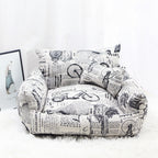Autumn And Winter Sofa Pet Nest Canvas
