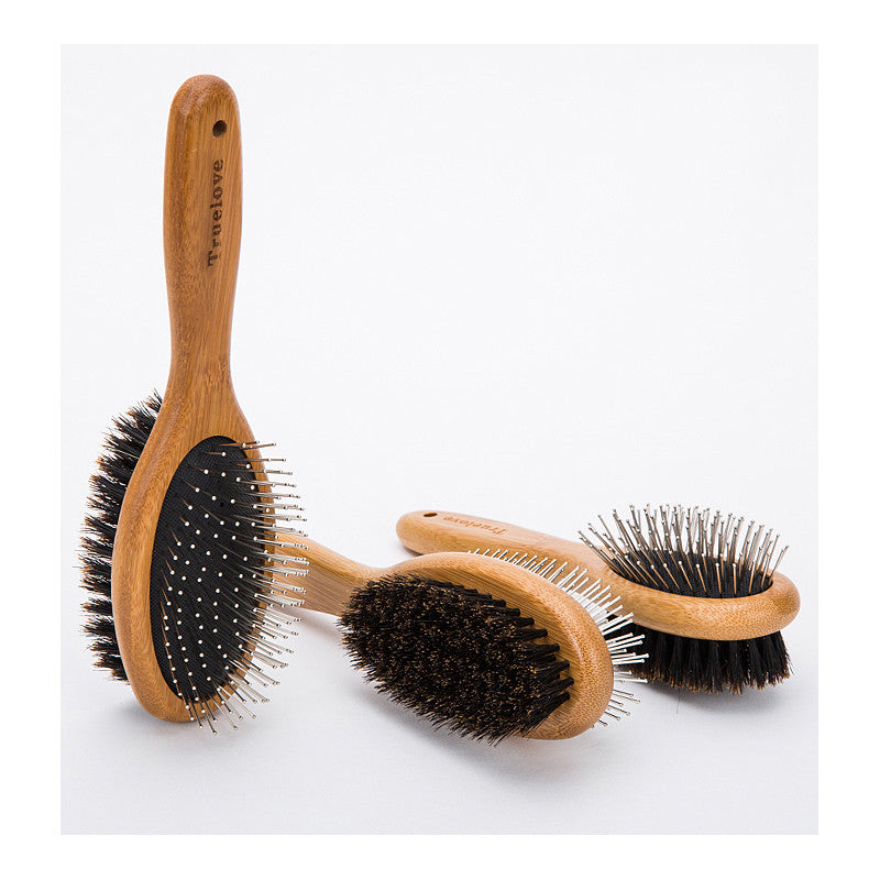 Wooden Double-sided Pet Comb