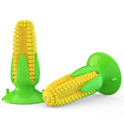 Suction Cup Sounding Corn Dog Toy