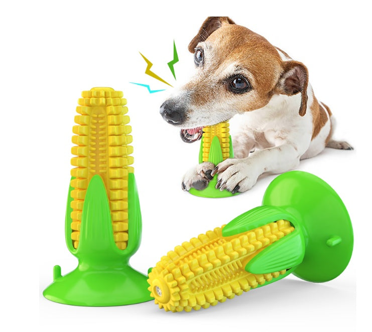 Suction Cup Sounding Corn Dog Toy