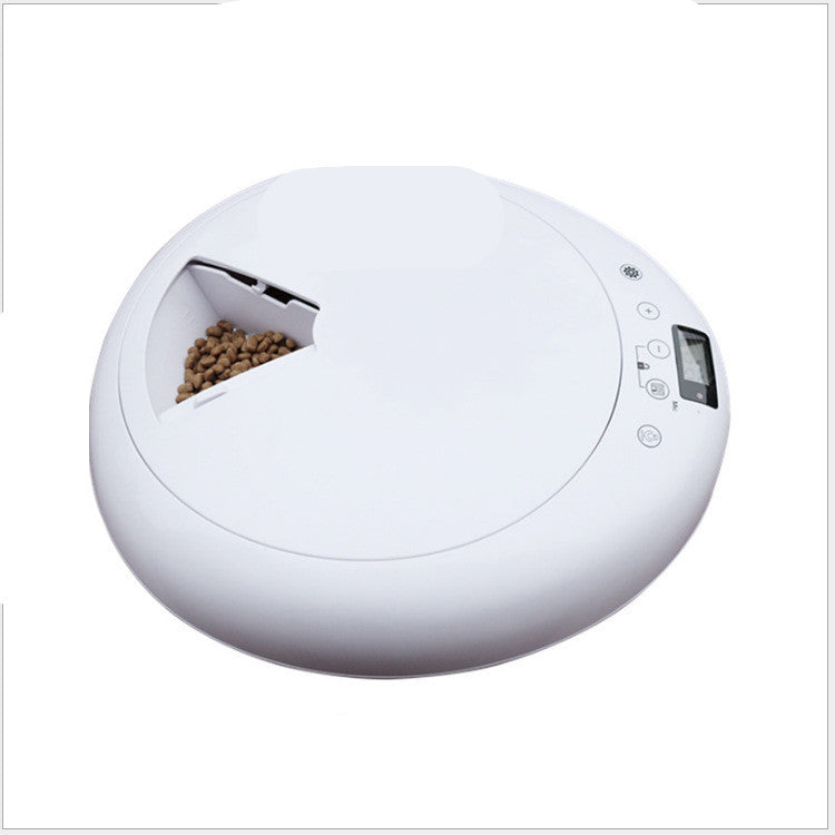 Automatic Timed Six-Meal Pet Feeder