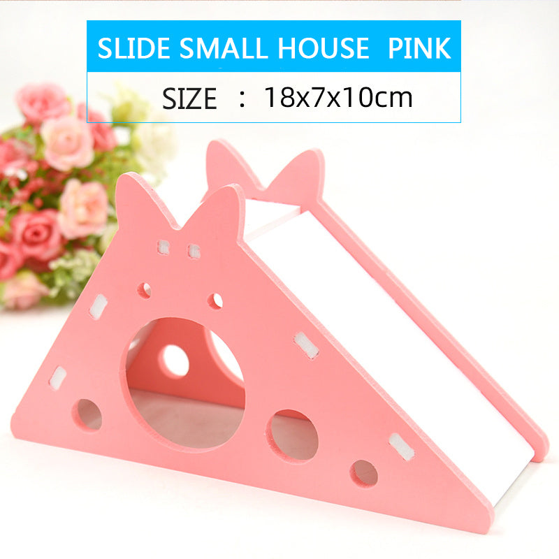 Assembly Color Hut Slide Hamster Toy